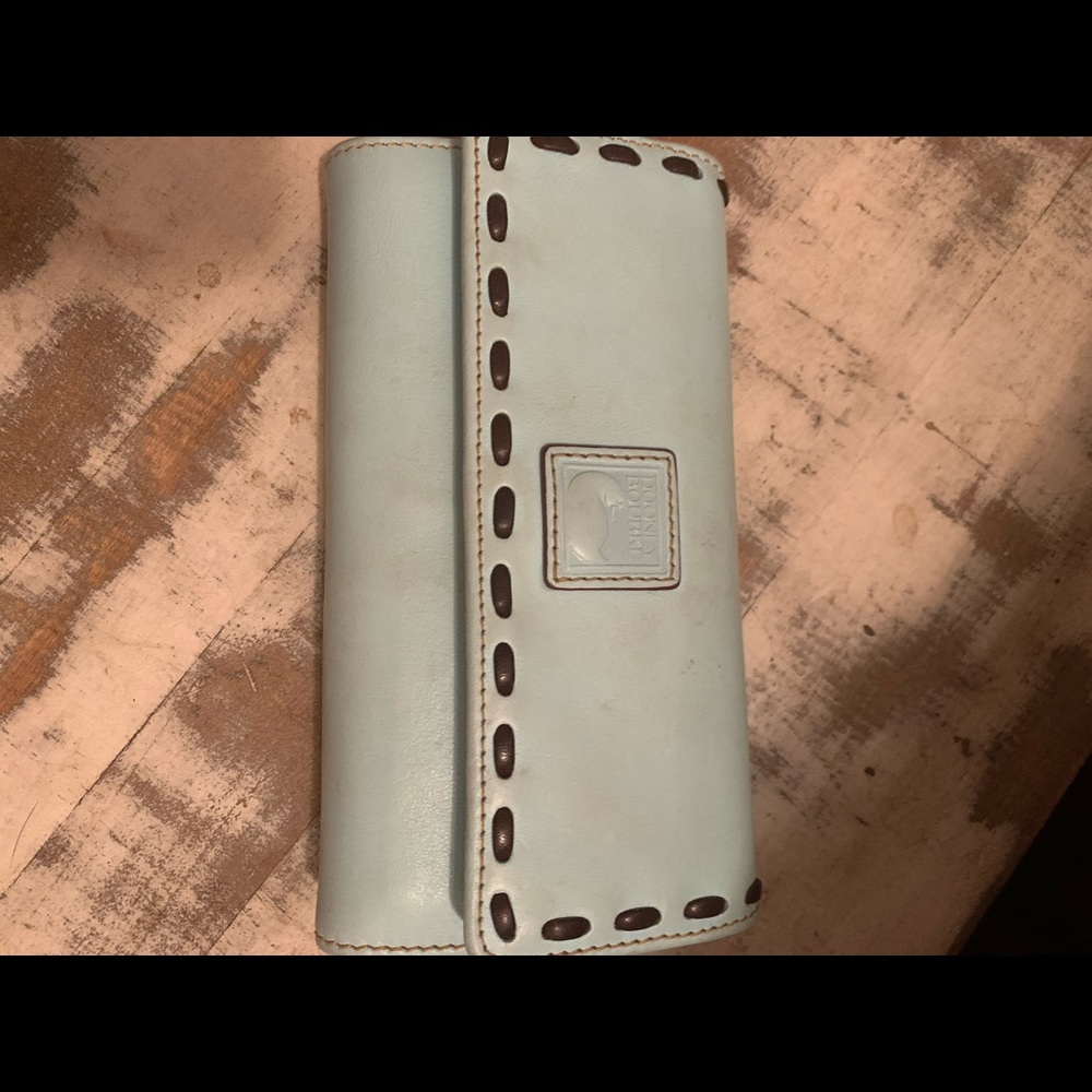 Dooney & Bourke checkbook clutch